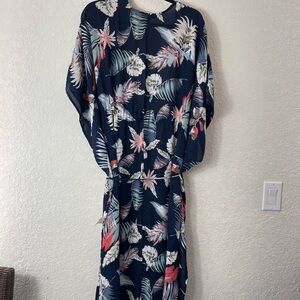 La Charme U Duster Wrap Kimono Sz S